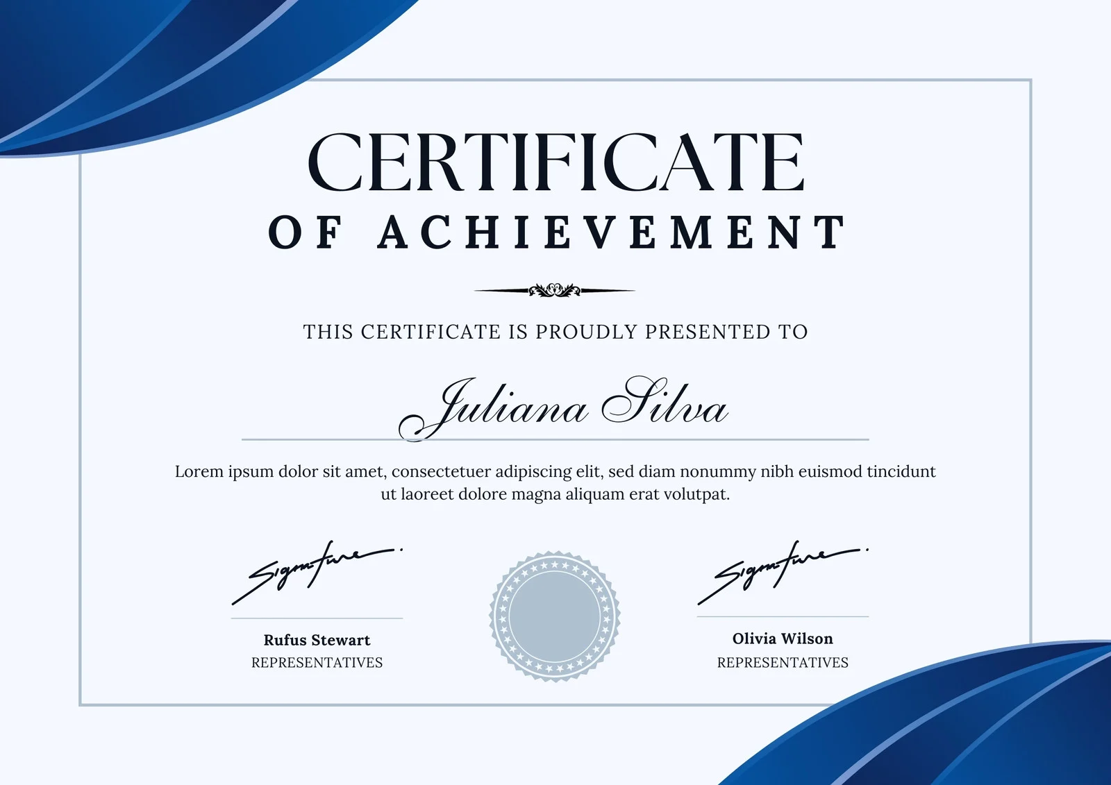 Oratrics Math Certificate