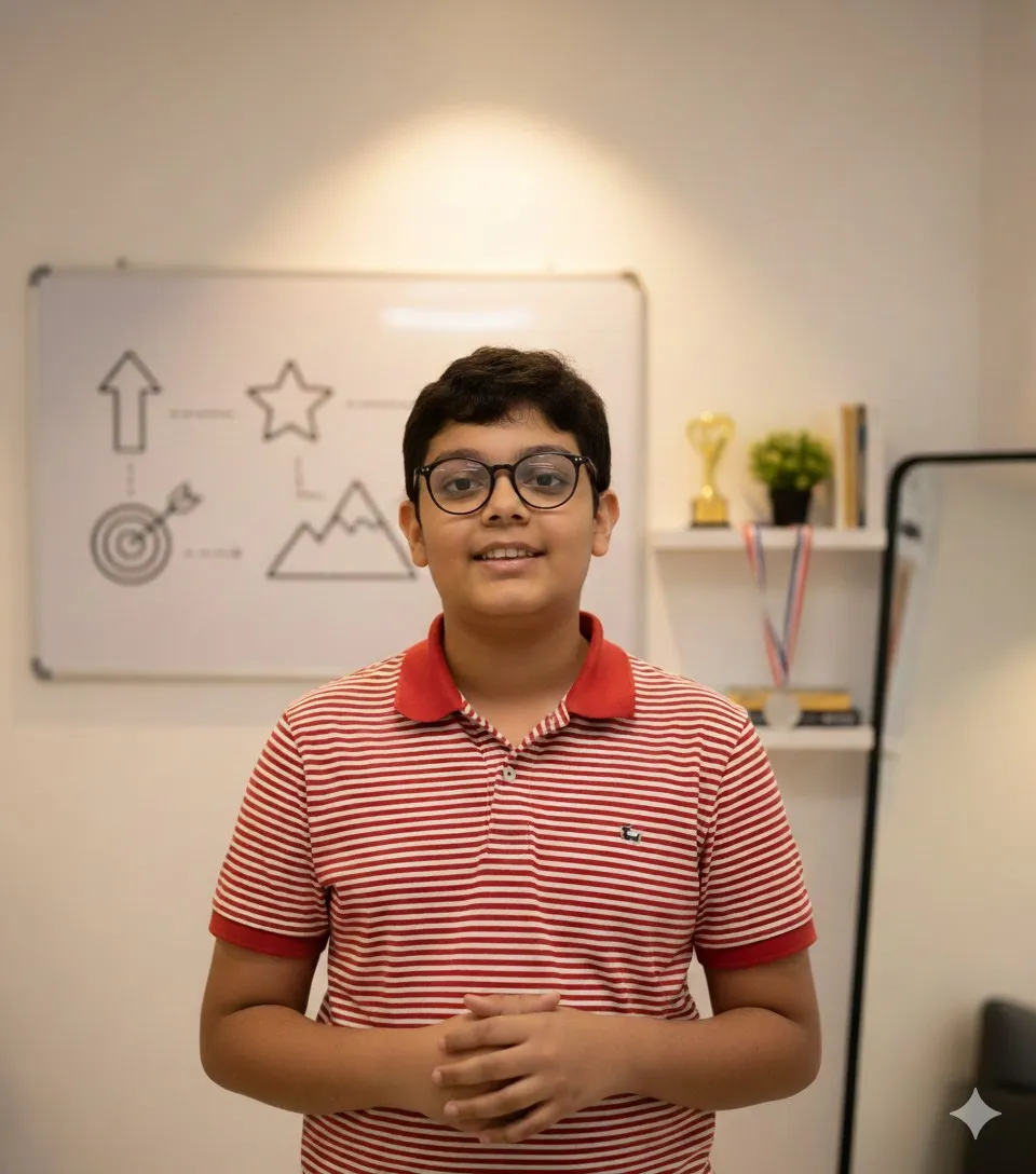 Arjun overcome fear of speaking in public