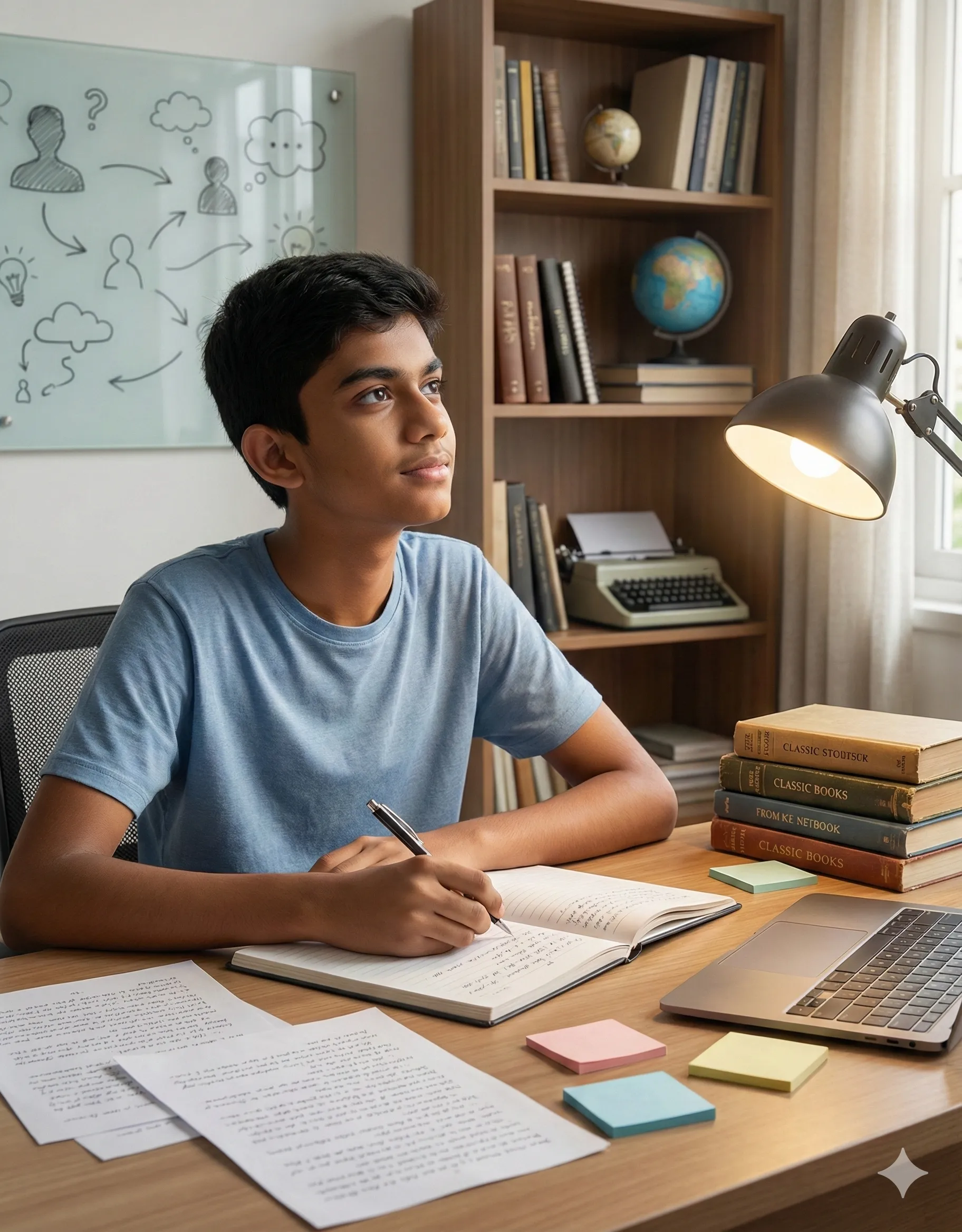Aditya is Learning Creative writing from Oratrics