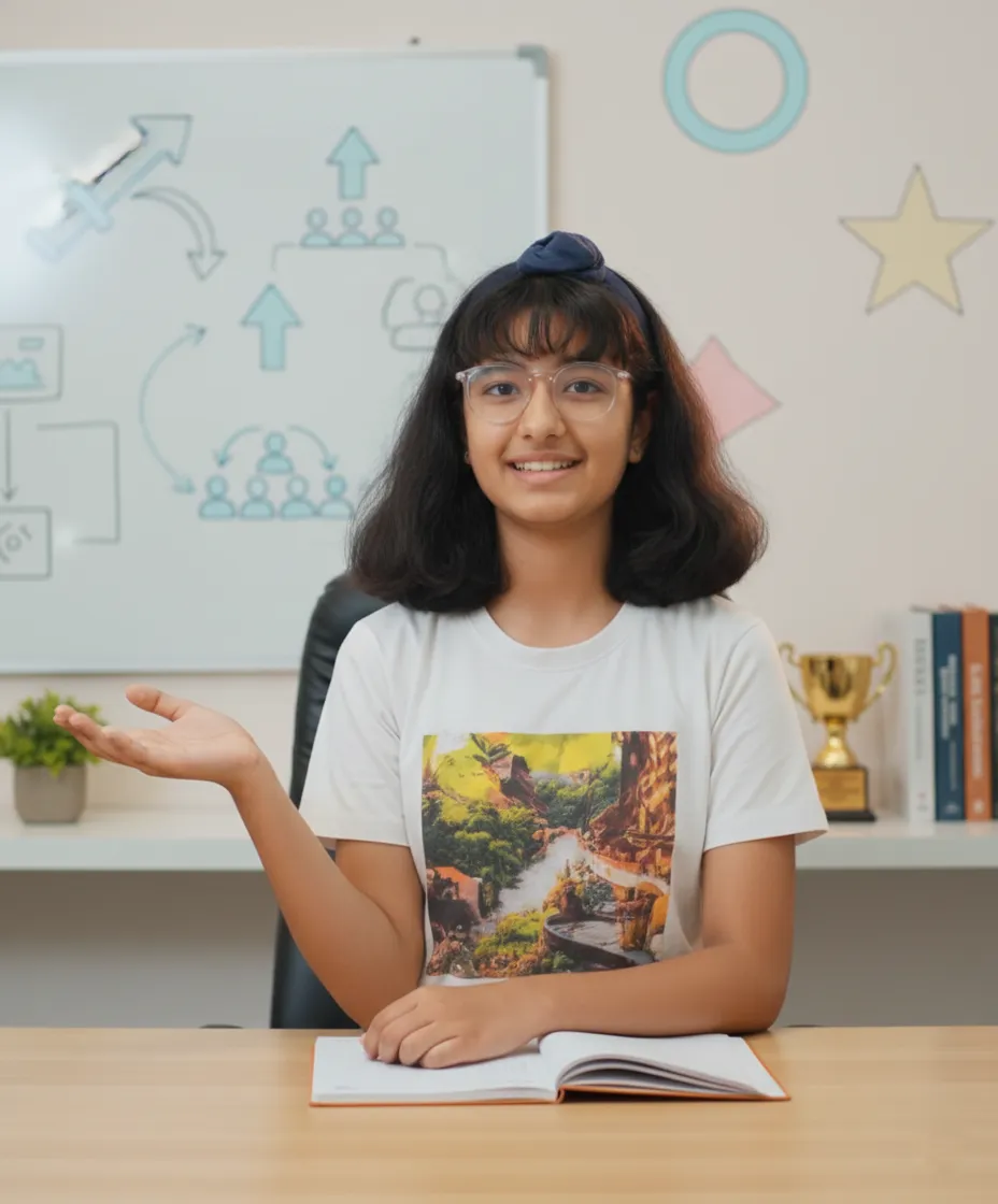 Myra nagpal has learnt leadership qualities in her early age