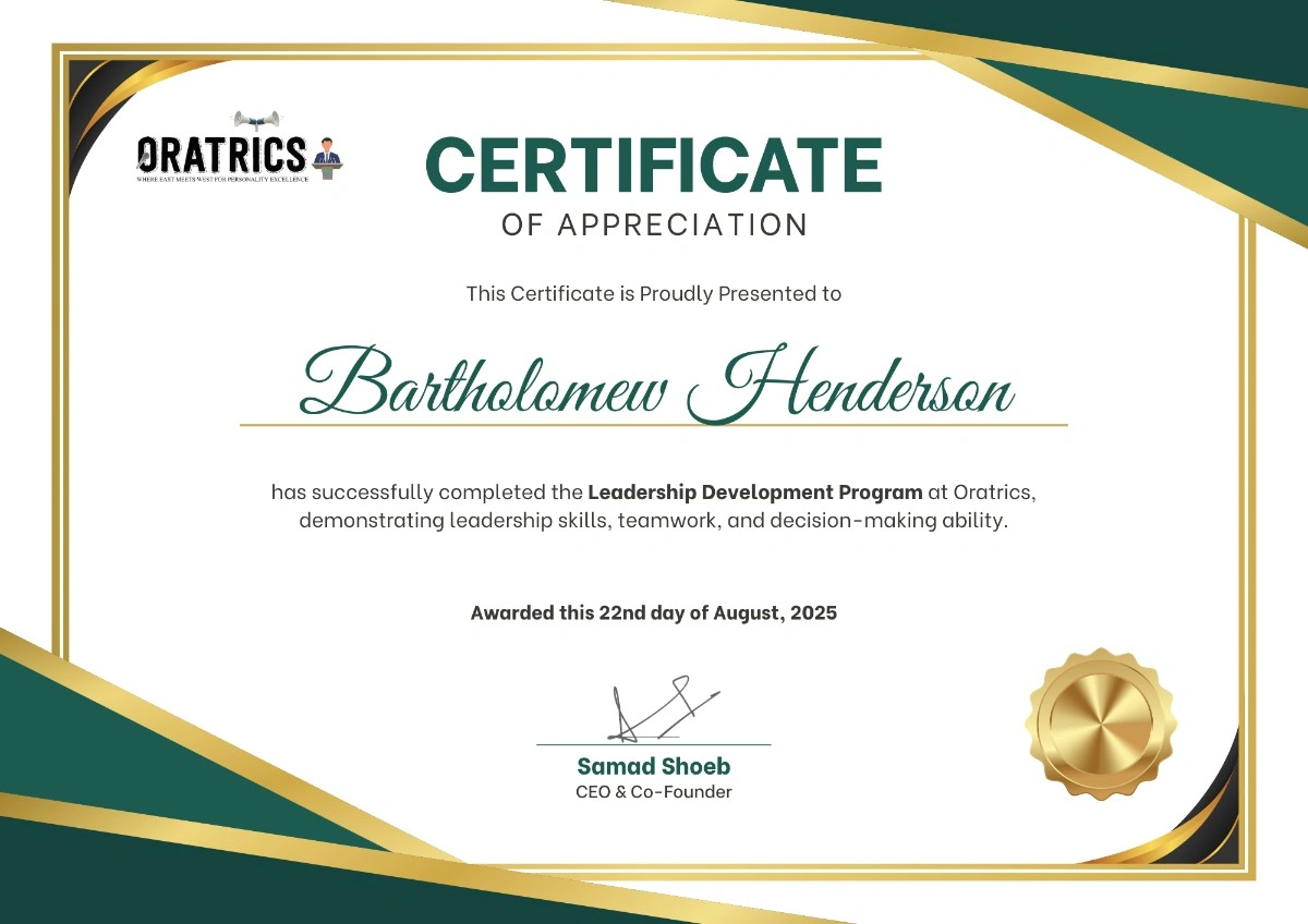 Certification